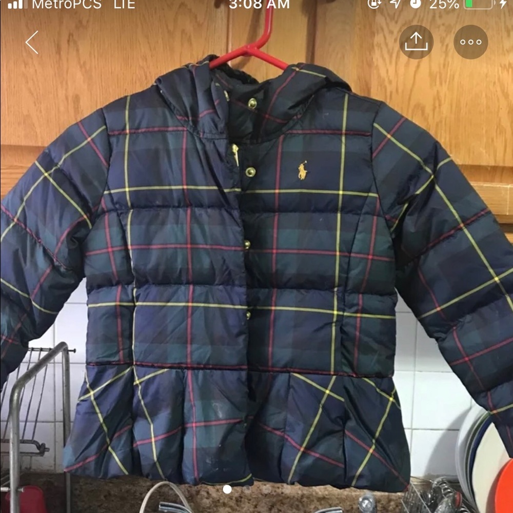 Ralph Lauren Girls Jacket Size 6